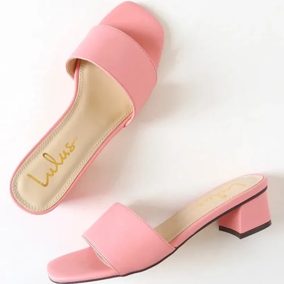 Lulus Mule Block Heel - Picture 7 of 9